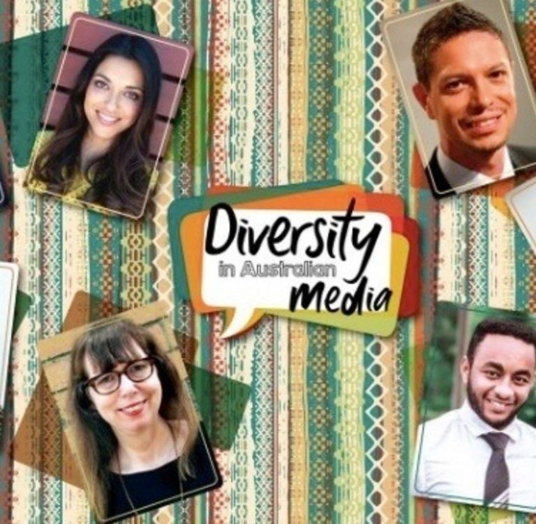 Diversity in the media poster